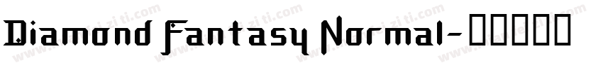 Diamond Fantasy Normal字体转换